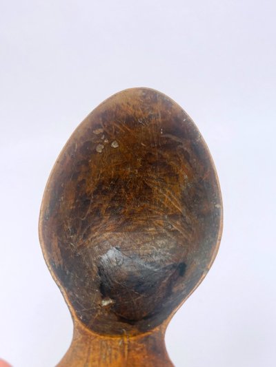 Cuillère de berger en buis, Hautes-Pyrénées, XIXe siècle — n°2