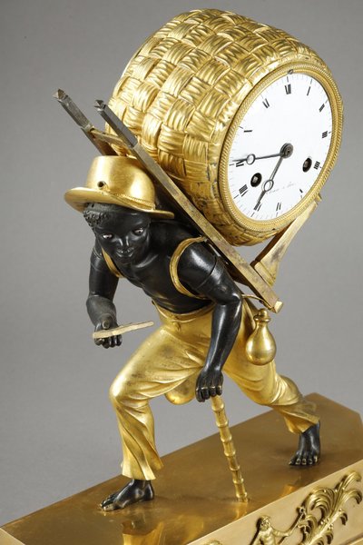 "PORTER" CLOCK, EMPIRE PERIOD