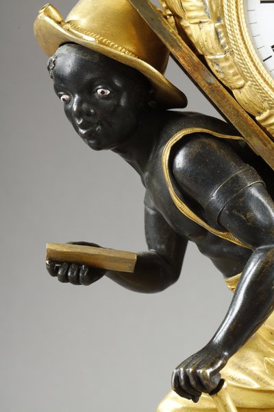 "PORTER" CLOCK, EMPIRE PERIOD