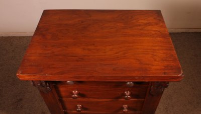 commode wellington en noyer du 19° siècle