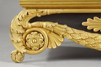 ROMANTIC PERIOD COUPLE CLOCK