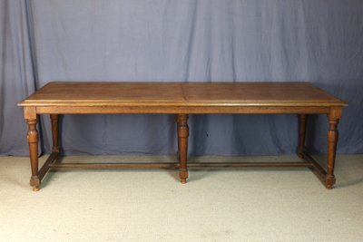 Large dining table from the late 19th century