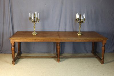 Large dining table from the late 19th century