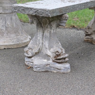 Garten-Set mit Tisch und zwei Bänken