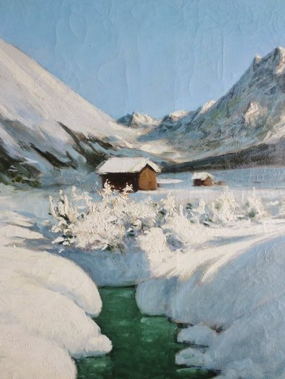 Pierre Godar, Landschaft aus Savoyen. 