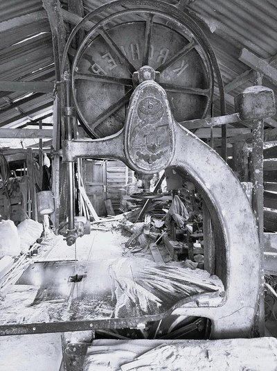 Plaque publicitaire de Machine Industrielle KIRCHNER Leipzig 1878. Travail du bois - scieries .