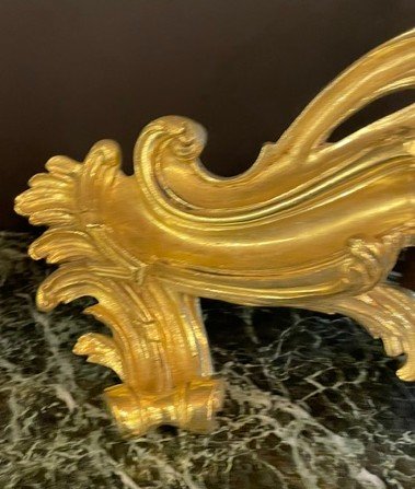 Paire de chenets