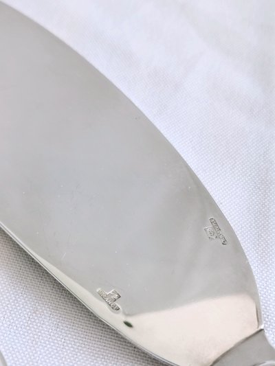 Christofle Marly Silver-Plated Fish Serving Set 