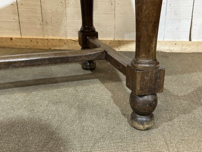 Early 20th-century chestnut community table