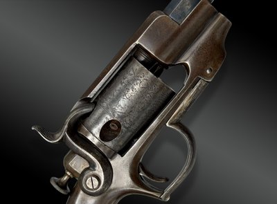 ALLEN & WHEELOCK REVOLVER – SIDEHAMMER – BELT MODEL – 1858