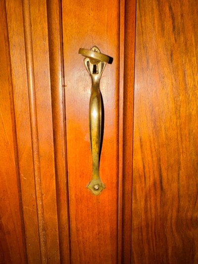 Vitrinenregal im Jugendstil der École de Nancy