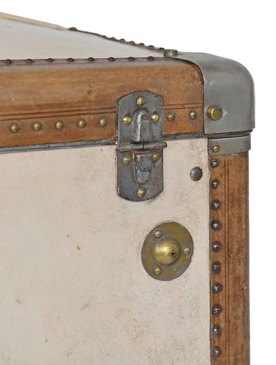 Antico baule-armadio da viaggio degli anni '30 