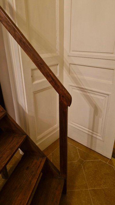 19th-Century Library Step Ladder
