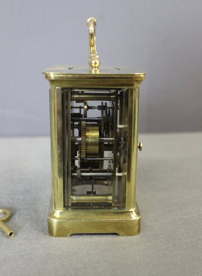 Officer's Table Clock by Charvet in Lyon 