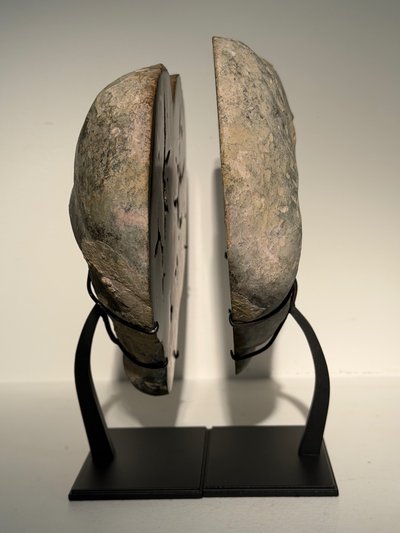 Superbe paire de septaires du Maroc