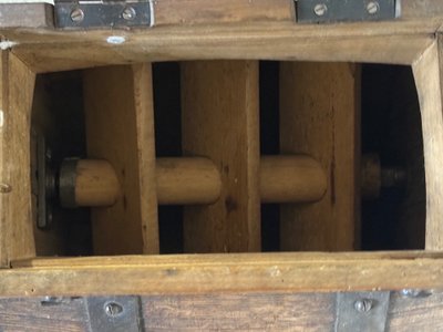 Buttermaschine in betriebsfähigem Zustand