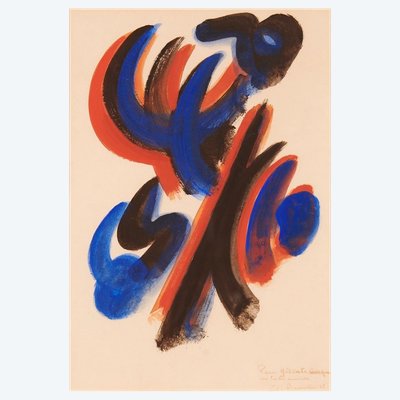 Primauté du geste, force graphique - James Pichette 