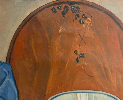 Conrad Meili (1895–1969) – Stillleben, das runde Tablett, 1934