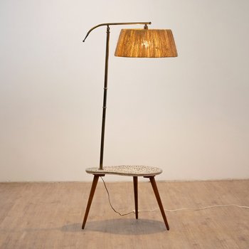 French tablet floor lamp from the 1960s