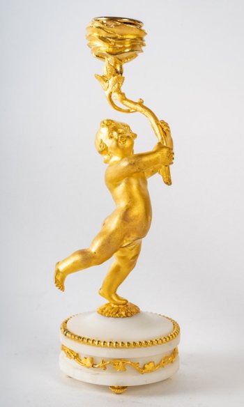 Gilded Bronze Miniature Mantel Trim Late 19th Century