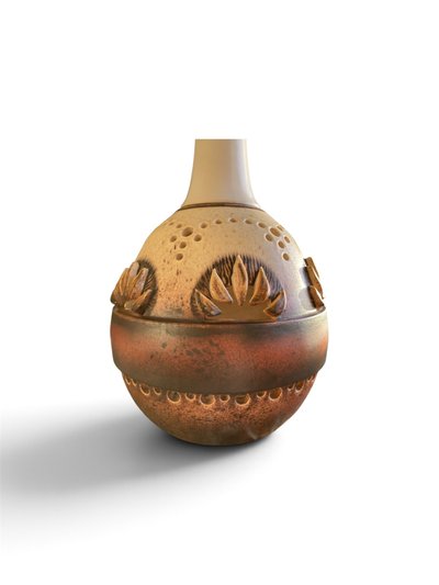 Ceramic lamp base, 1970s, by G.PELLETIER