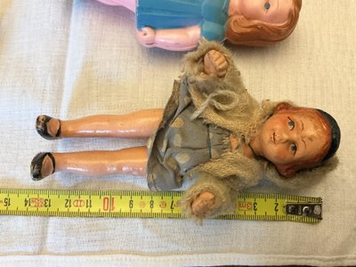 Set of cute dolls