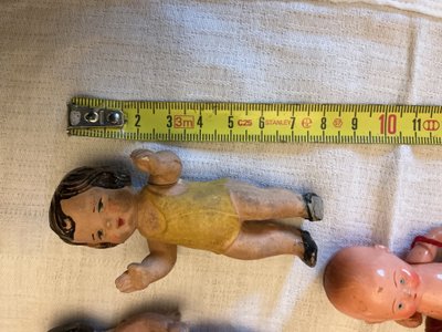Set of cute dolls