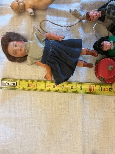 Set of cute dolls
