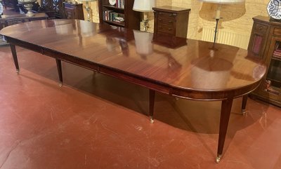 Extendable Dining Table Directoire Period, Circa 1800, 3.60 Meters Long
