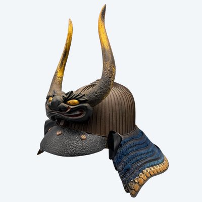 Helmet called KABUTO, of the suji-bachi type - Japan - Edo period (1603-1868)