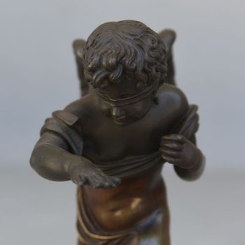 l'Amour Aveugle Bronze époque XIXème 