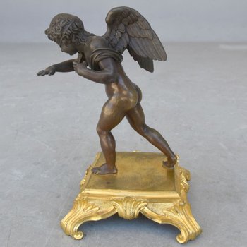 l'Amour Aveugle Bronze époque XIXème 