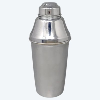1950s Stunning ALFRA Cocktail Shaker by Carlo Alessi in Stainless Steel. Made in Italy