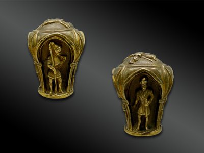 Walking stick handle - Europe - 19th century