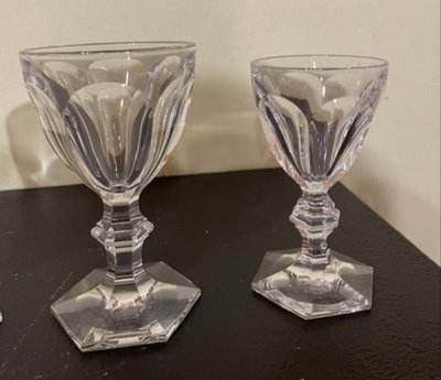 Set aus 48 Baccarat-Gläsern, Modell Harcourt