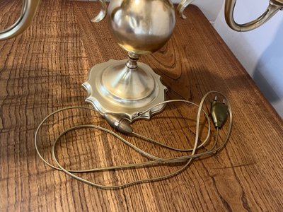 Pair of Dutch style lamps