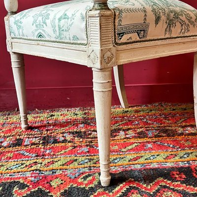 Lackierter Sessel, Directoire-Zeit