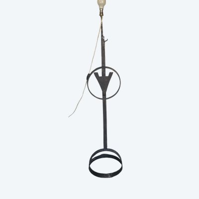 Brutalistische Stehlampe