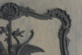 Louis XV Style Lacquered Wood Trumeau