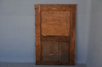 Louis XV Style Lacquered Wood Trumeau