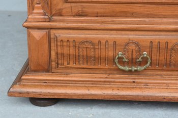 Large Renaissance Style Library In Nineteenth Walnut