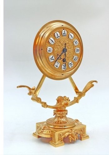Uhr Aus Vergoldeter Bronze Ende 19.