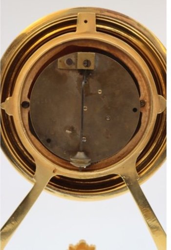 Uhr Aus Vergoldeter Bronze Ende 19.