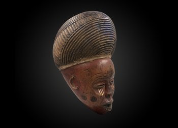 MASCHERA Mwana Pwo Culture Tshokwé, Repubblica Democratica del Congo