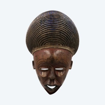 MASK Mwana Pwo Culture Tshokwé, Democratic Republic of Congo