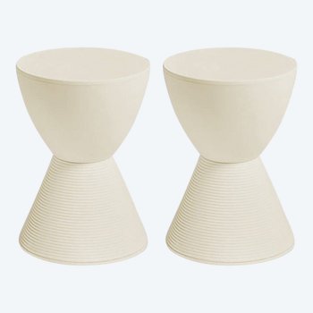 Amazing Philippe Starck "Prince Aha" stools produced in 1996 (not a replica)