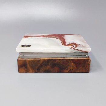 1960 Magnifique Coffret en Onyx. Fabriqué en Italie