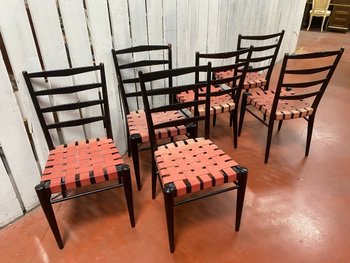 Series Of 6 Chairs These Brackman