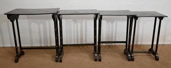 Set of 4 Nesting Tables, Napoleon III taste - End of XIXth century