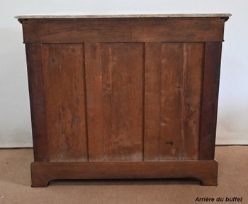 Buffet d’appui en Loupe de Thuya, époque Napoléon III – Milieu XIXe
